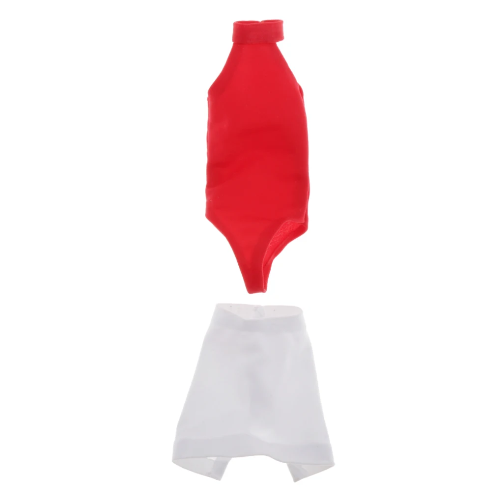 

1/6 Fashion Woman Halter Top + Mini Skirt Outfits for 12" Action Figure