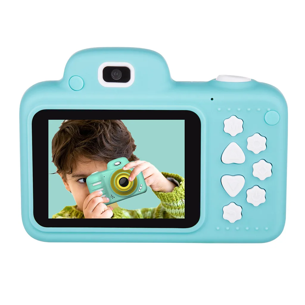 Детская Цифровая камера 720P 2 4 &quotHD экран заряжаемый реквизит для фотосъемки
