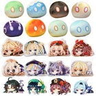 10 см Genshin Impact аниме плюшевая периферическая подвеска Paimon Slimes Eula Klee Xiao Zhong Li Мягкие плюшевые куклы игрушки