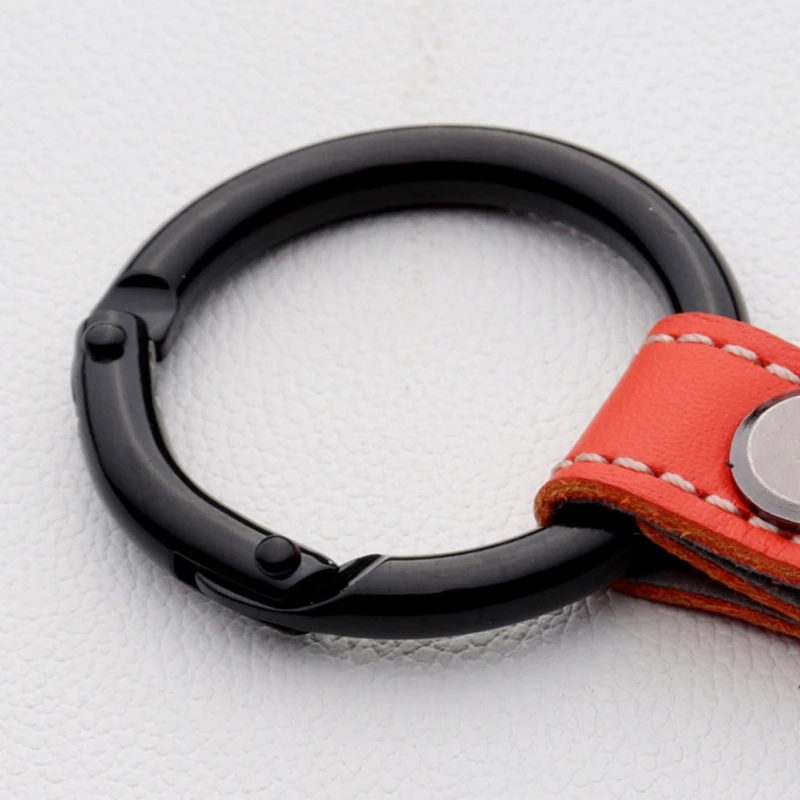 

Card Keyring Car Key Holder with Genuine Leather Lanyard for Keychain Keyring