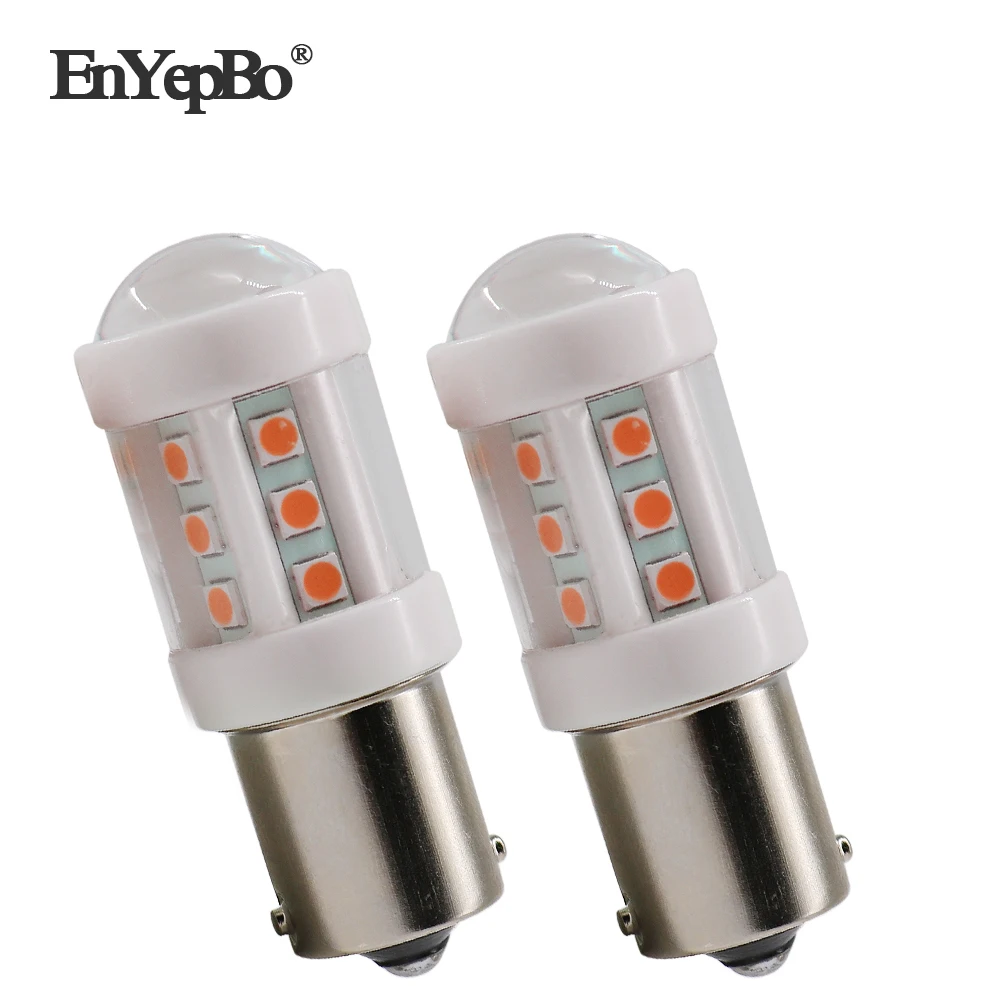 2 шт. 1156 светодиодный автомобильный светильник P21W высокого тормозные лампы ba15s