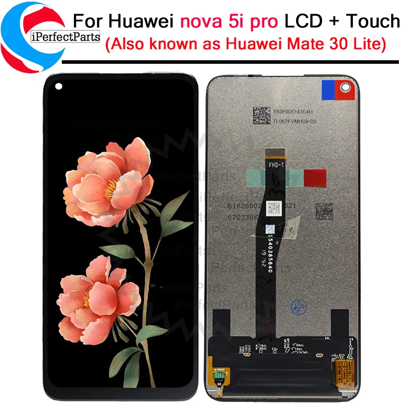 6 26 ''для Huawei nova 5i Pro ЖК дисплей сенсорный экран дигитайзер для сборки SPN AL00 TL00