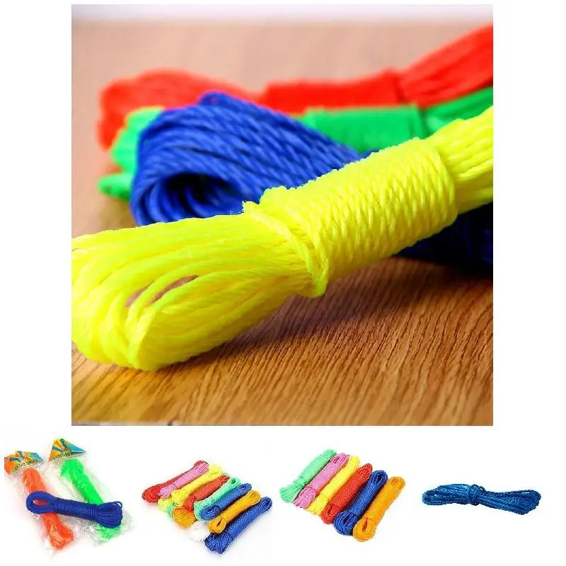 Веревка для сушки одежды веревка 10 м вешалки шнур путешествий на открытом