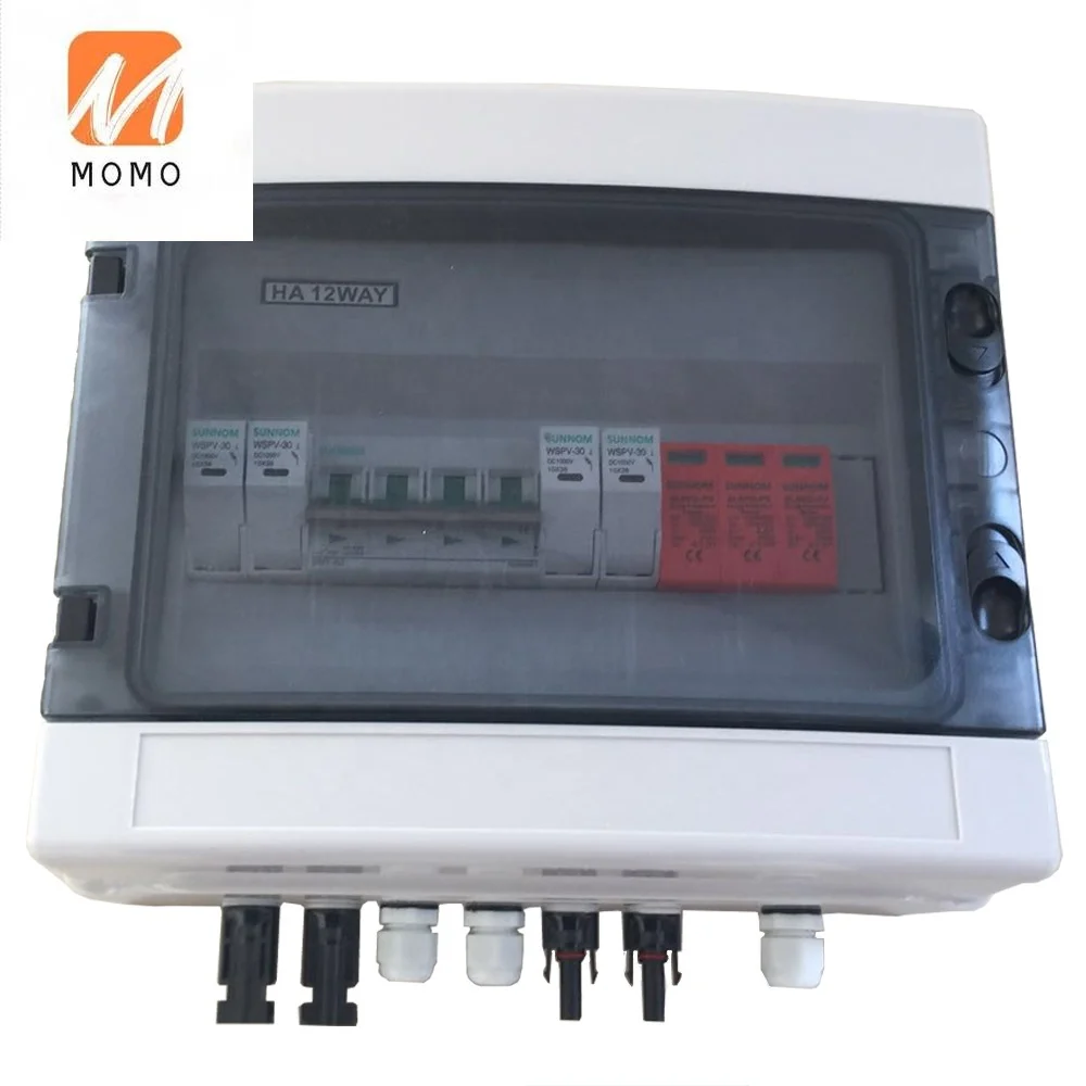 

Factory channel 16A1000V Pv Dc String lightning protection cabinet Combiner Box Junction Box Price consultation customer service
