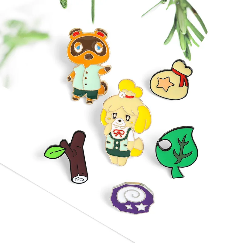 Эмалированная булавка Значки для сосен медвежонок брошь шляпы заколки с