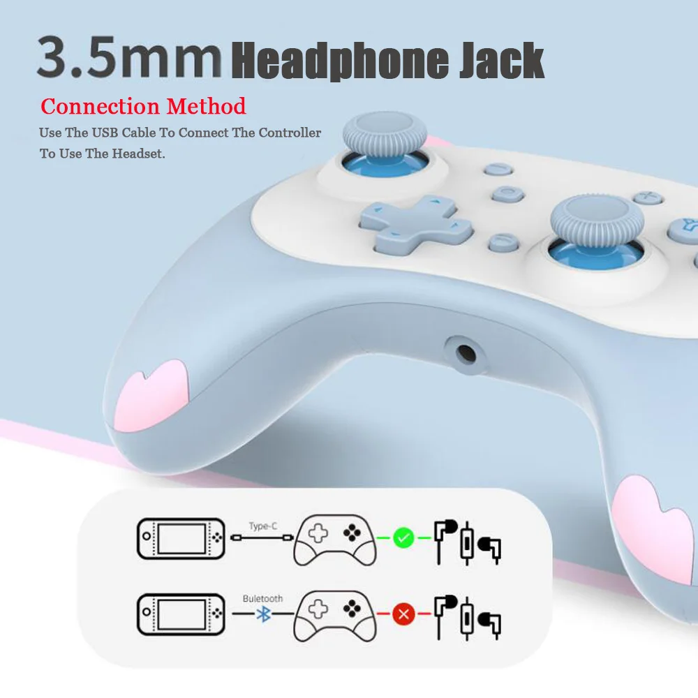 

Switch Wireless Controller With Voice Wake Function Bluetooth Gamepad For Nintend Switch/Lite Pro Game Joystick