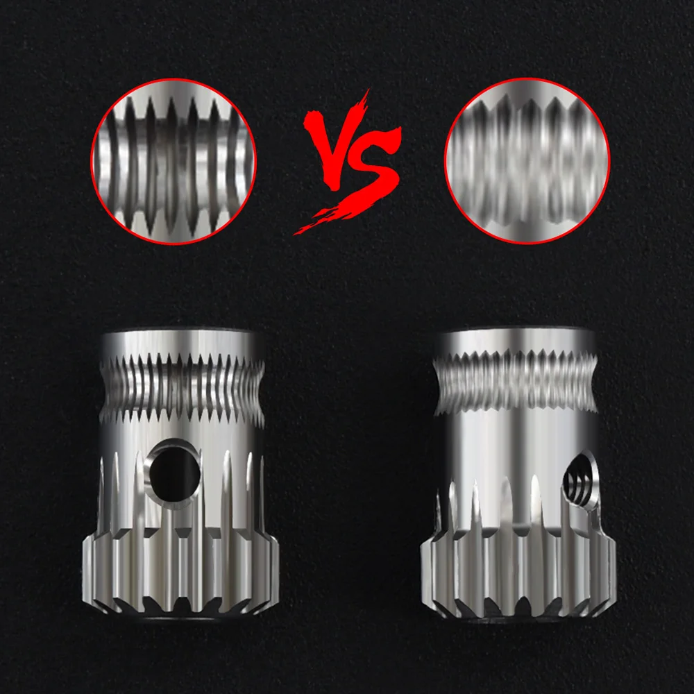 Экструдер с двумя зубчатыми шестернями клонированный Btech upgrade для экструдера MK8