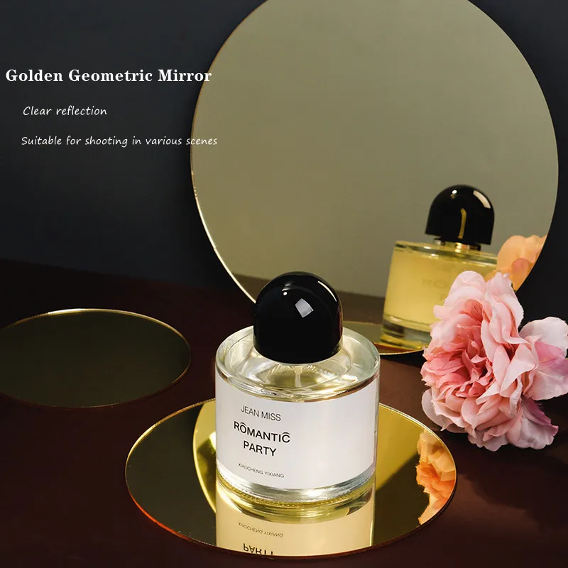 

Photography Accessories Acrylic Mirror Backdrop Props for Professional Camera Reflector For Photo Studio Shoot Beauty Jewelry