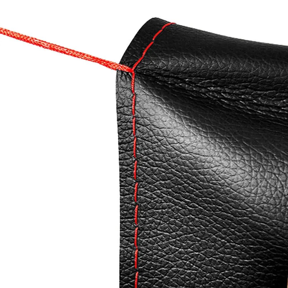 38cm Auto Steering Wheel Cover Genuine Soft Leather With Needle Thread DIY Anti-Slip Car | Автомобили и мотоциклы
