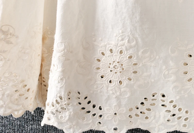 

New Summer Women Cotton and linen Shorts Japan Style Mori Girl Elastic Waist Embroidery Solid Color Shorts Women