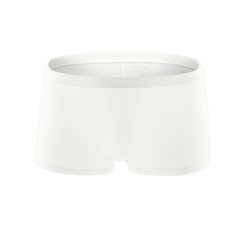 6PCS Boxers Seamless Panties Men Sexy Solid Ice-silk Nylon Underpants Breathable Underwear Calzoncillo Hombre Underpants