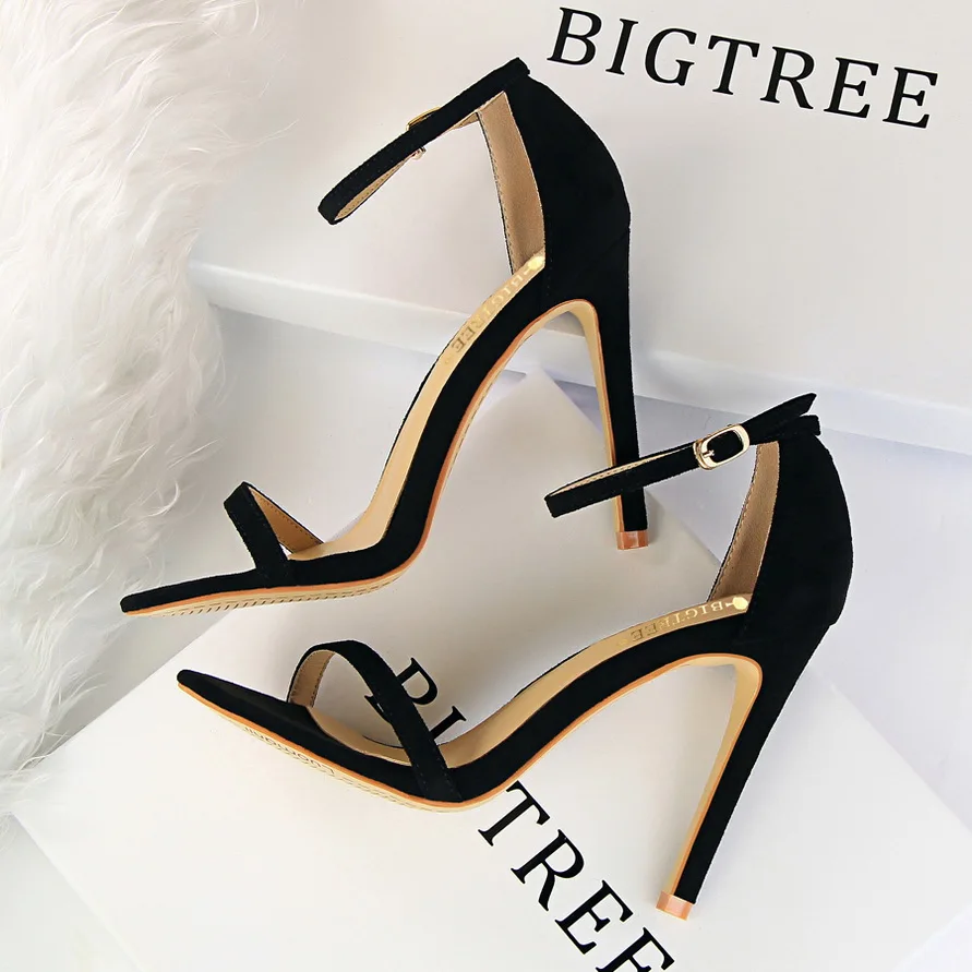 

2021 Sexy High Heels New Women Pumps Comfort Women Shoes Block Heels Ladies Shoes Buckle Women Heels Female Shoes Women Sandals