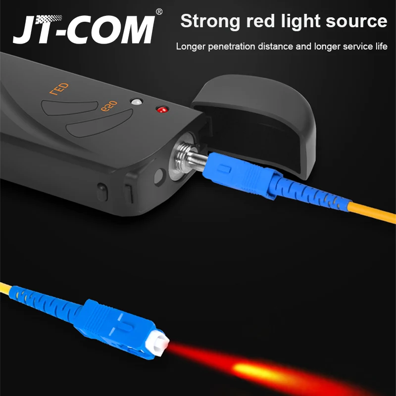 Ручной Визуальный дефектоскоп FTTH тестер волоконно оптического кабеля red laser Fiber