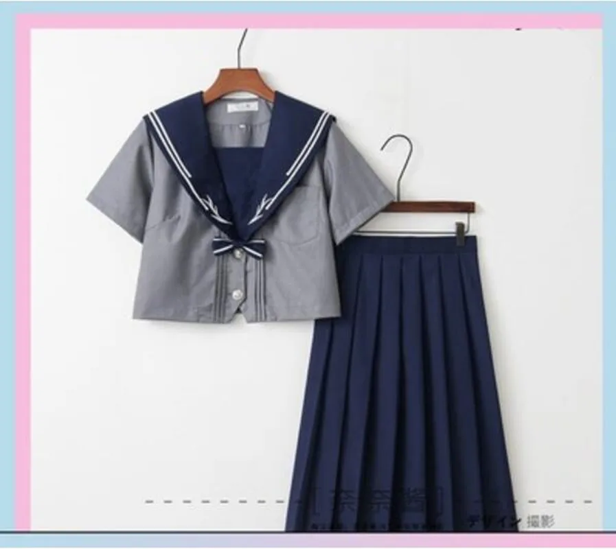 Однобортная школьная форма Jk милая девушка повседневный матросский костюм