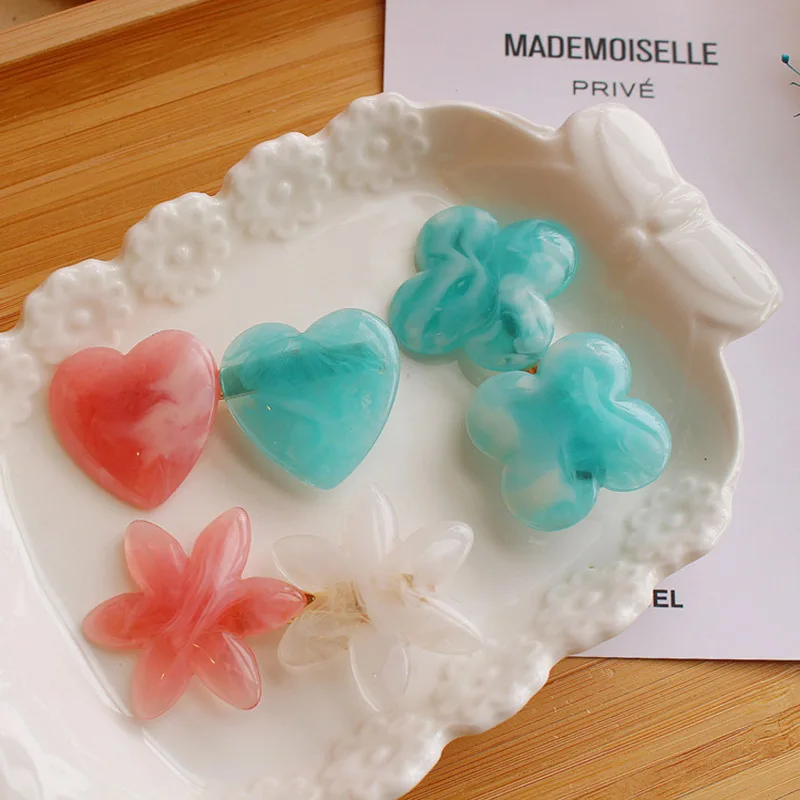 Корейские модные градиентные фиолетовые Звездные заколки для волос в форме