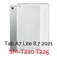 ultra thin matte tpu for samsung galaxy tab a 7 lite 8 7 2021 t220 t225 case tpu cover for samsung tab a7 lite t220 cover