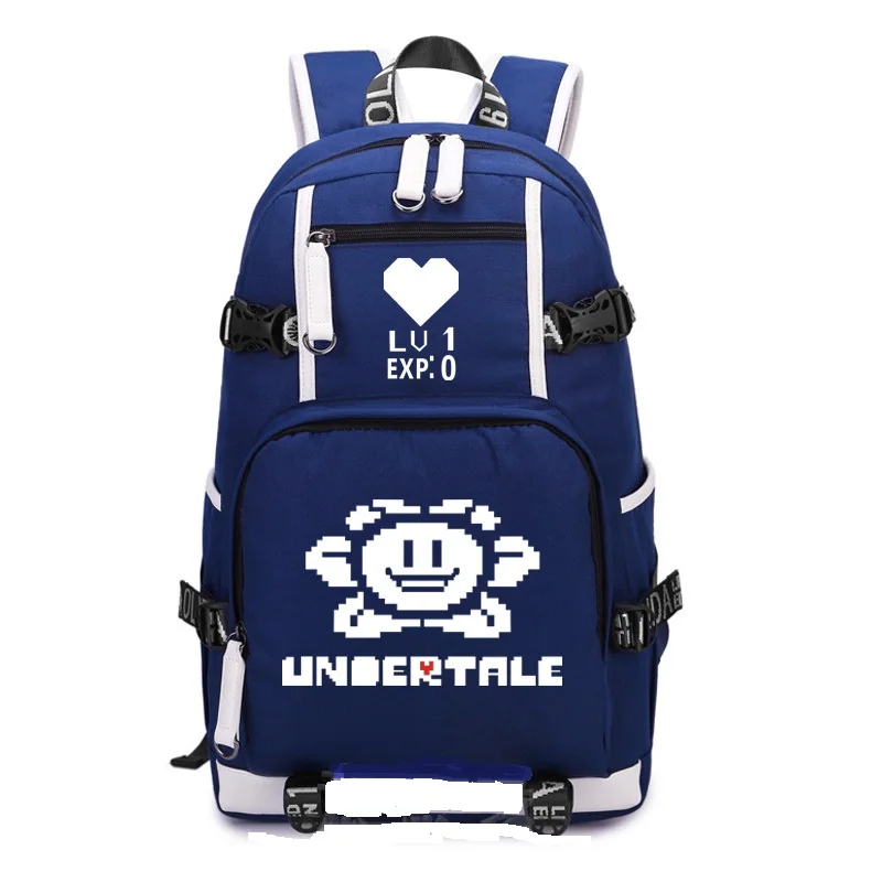 Новый рюкзак Undertale школьные сумки сумка для книг косплея Аниме игра Санс дорожные