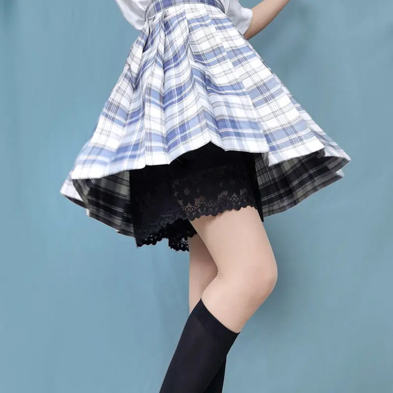 Женские летние мягкие шаровары нижнее белье леггинсы кружевные безопасные шорты