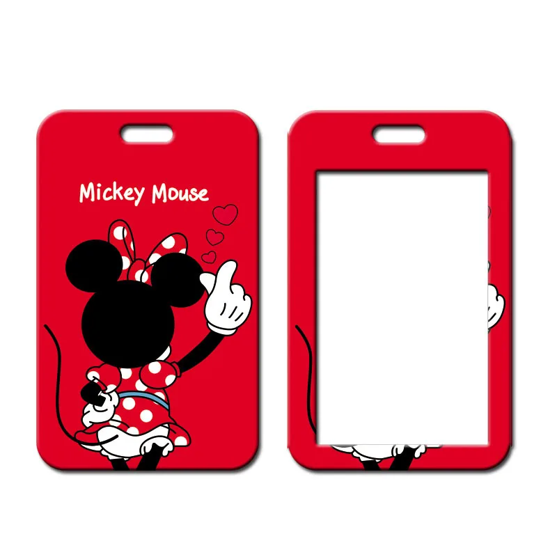 Горячая Disney Микки и Минни Маус мультфильм ПВХ карты студент Дамбо Дейзи висит шеи