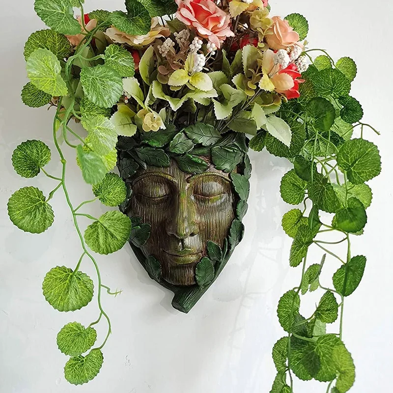 Sculpture Potted Plants Tree Surface Decoration Suitable for Garden | Дом и сад