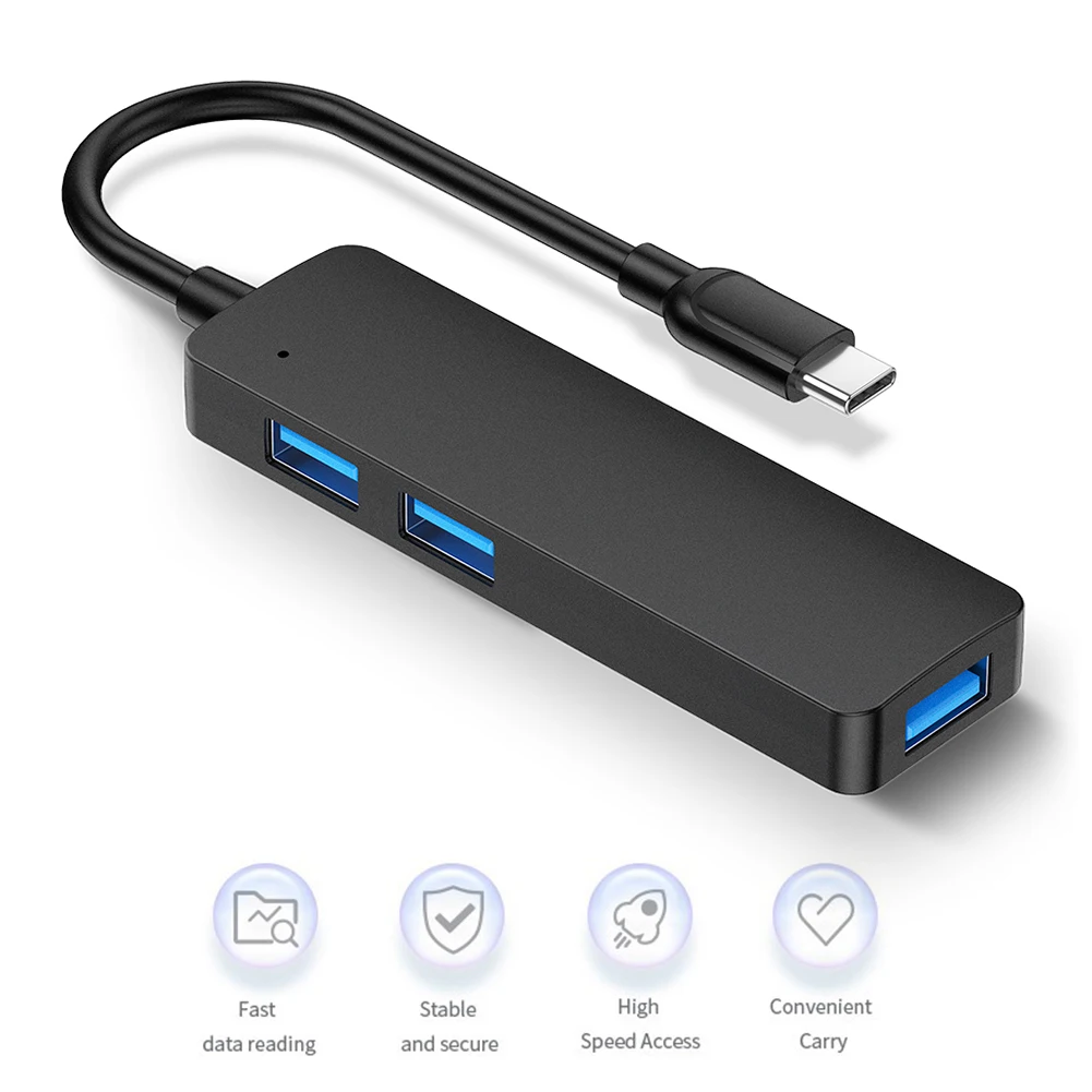

5 Гбит/с док-станция Скорость адаптер питания USB 3,0 концентратор мульти 5 портов разветвитель расширитель адаптер для док-станции ноутбука