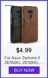 Для Asus Zenfone 3 ZE552KL флип-чехол, кожаный чехол для телефона, для Asus Zenfone 3 5," ZE552KL, деловой чехол, Мягкая силиконовая задняя крышка
