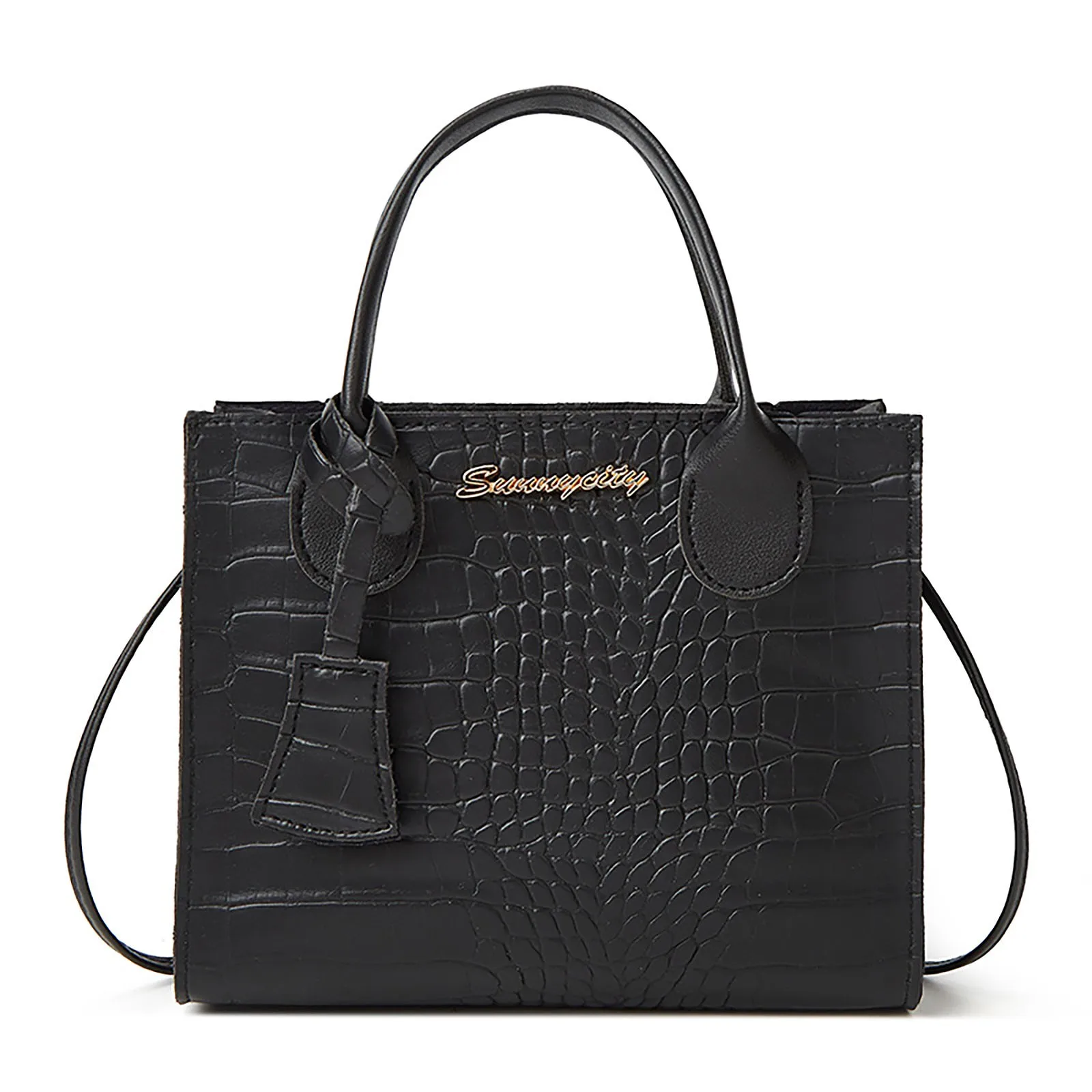 

Ladies Baguette Bags Small PU Leather Shoulder Bags for Women Cover Handbag Female Travel Top-Handle Handbags Messenger Bag