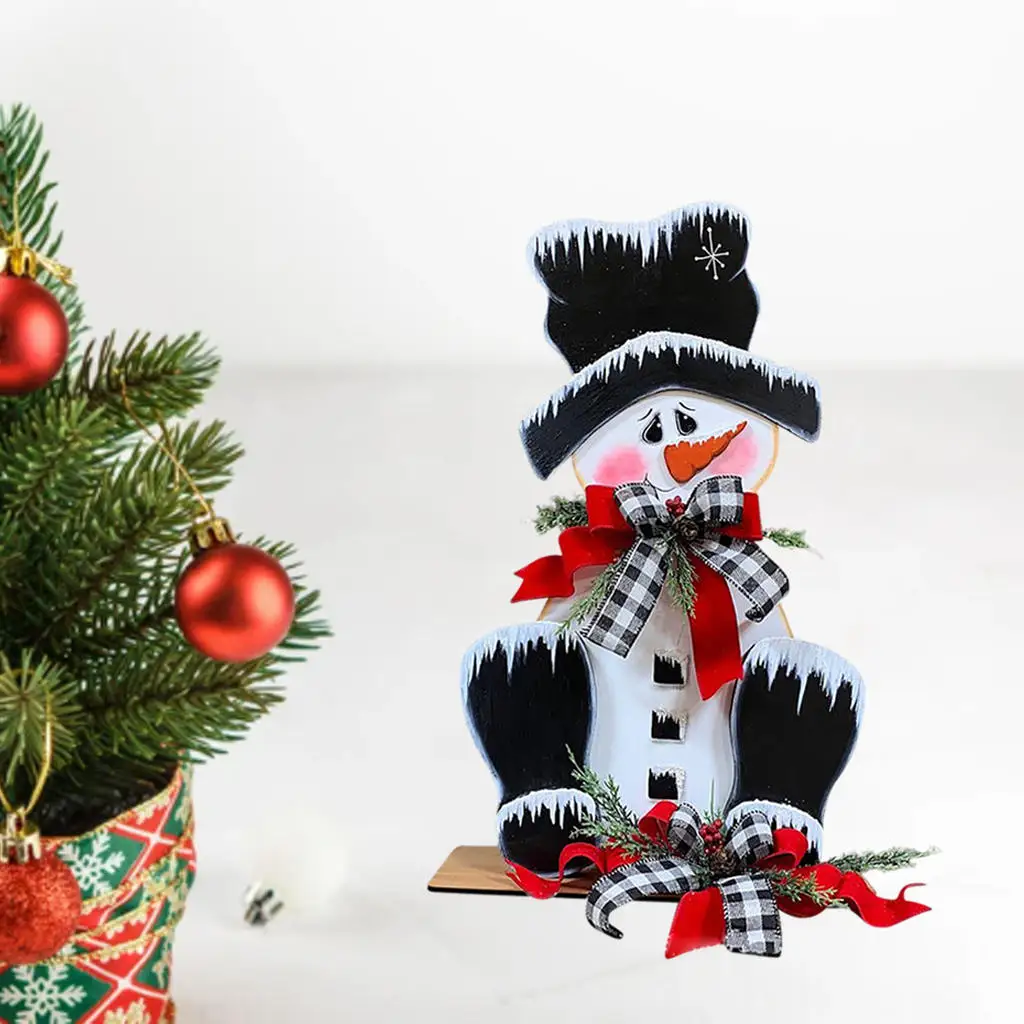 Искусственное Рождественское украшение в виде снеговика для рождественского
