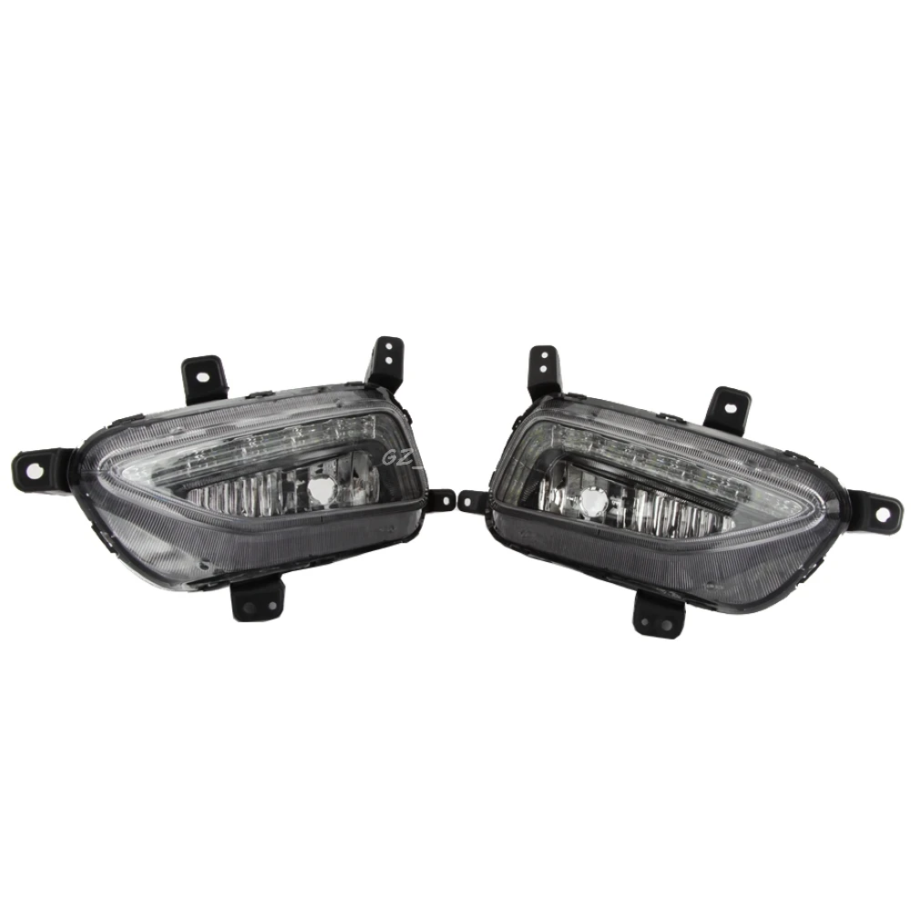 Автомобильный Стайлинг 2 шт. белые дневные ходовые огни светильник DRL