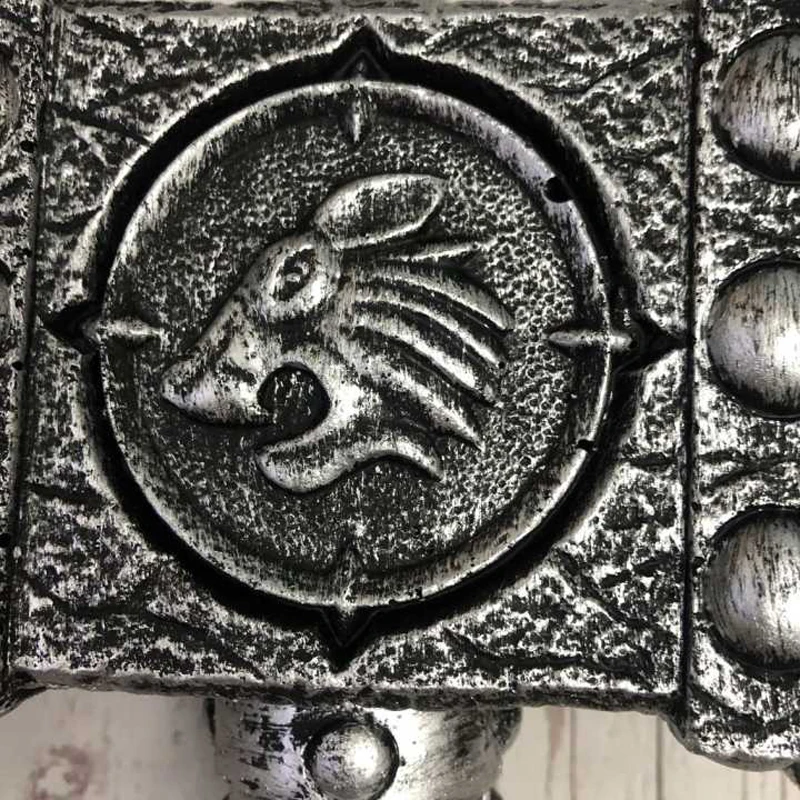 1: 1 молоток для косплея 54 см молот Тора ролевых игр безопасный полиуретановый