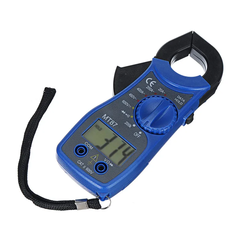 Портативный цифровой мультиметр зажим с ЖК дисплеем|Мультиметры| |