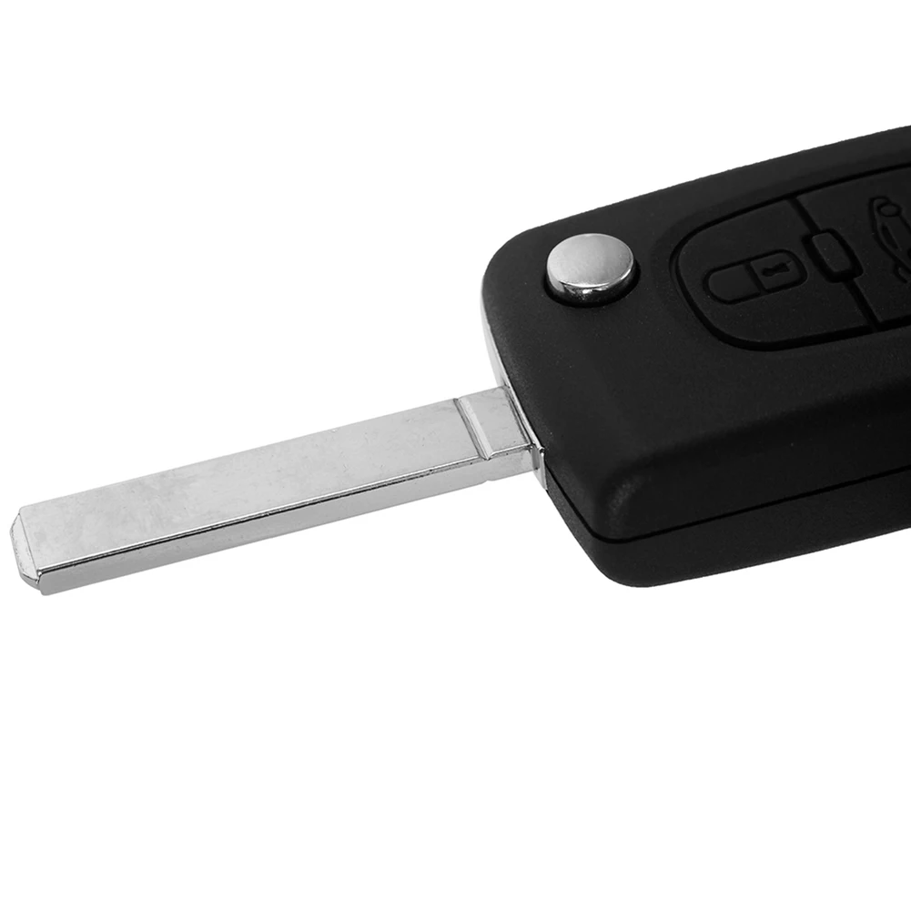 Чип PCF7961 434 МГц 3 кнопочный пульт дистанционного управления складной ключ для Peugeot