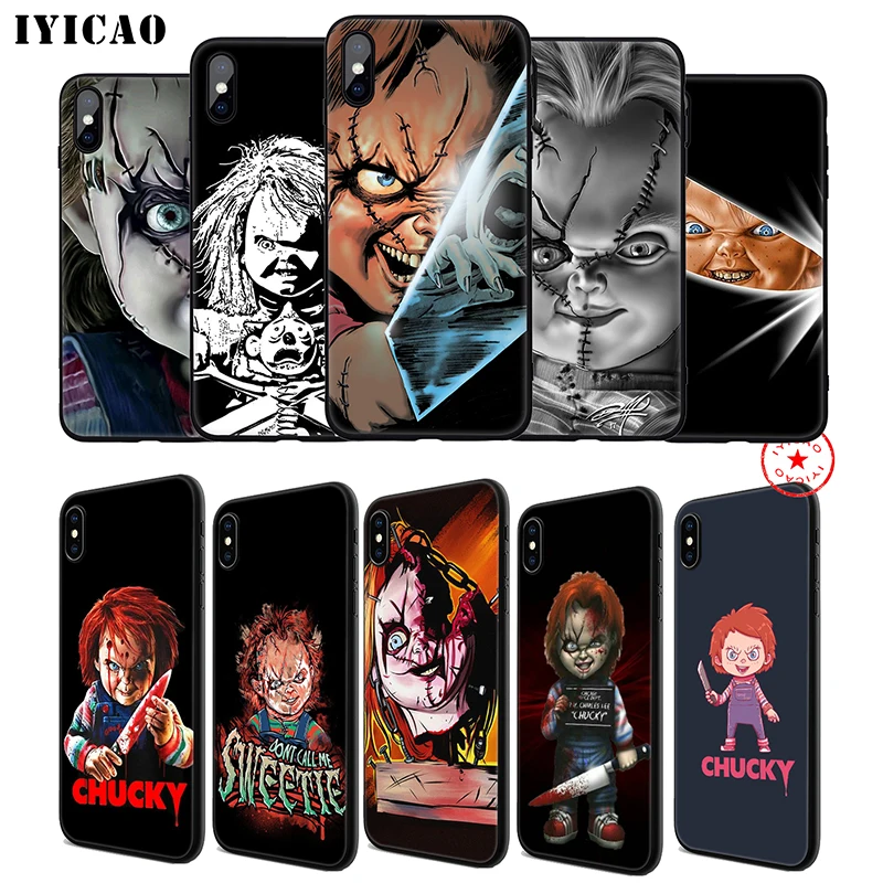 IYICAO Charles Lee Ray кукла Чаки мягкий чехол для телефона iPhone 11 Pro XR X XS Max 6 6S 7 8 Plus 5 5S SE