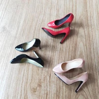 feeltoys ft015 female elegant high heels shoes model fit 16 or 112 figure toy blackpinkred colors model for 12 action fgure