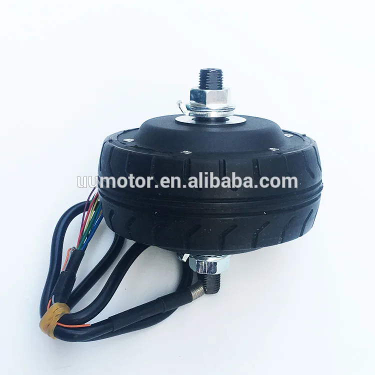 

4inch dual shaft robot brushless servo hub motor with hall sensors and 1024ppr optical encoder