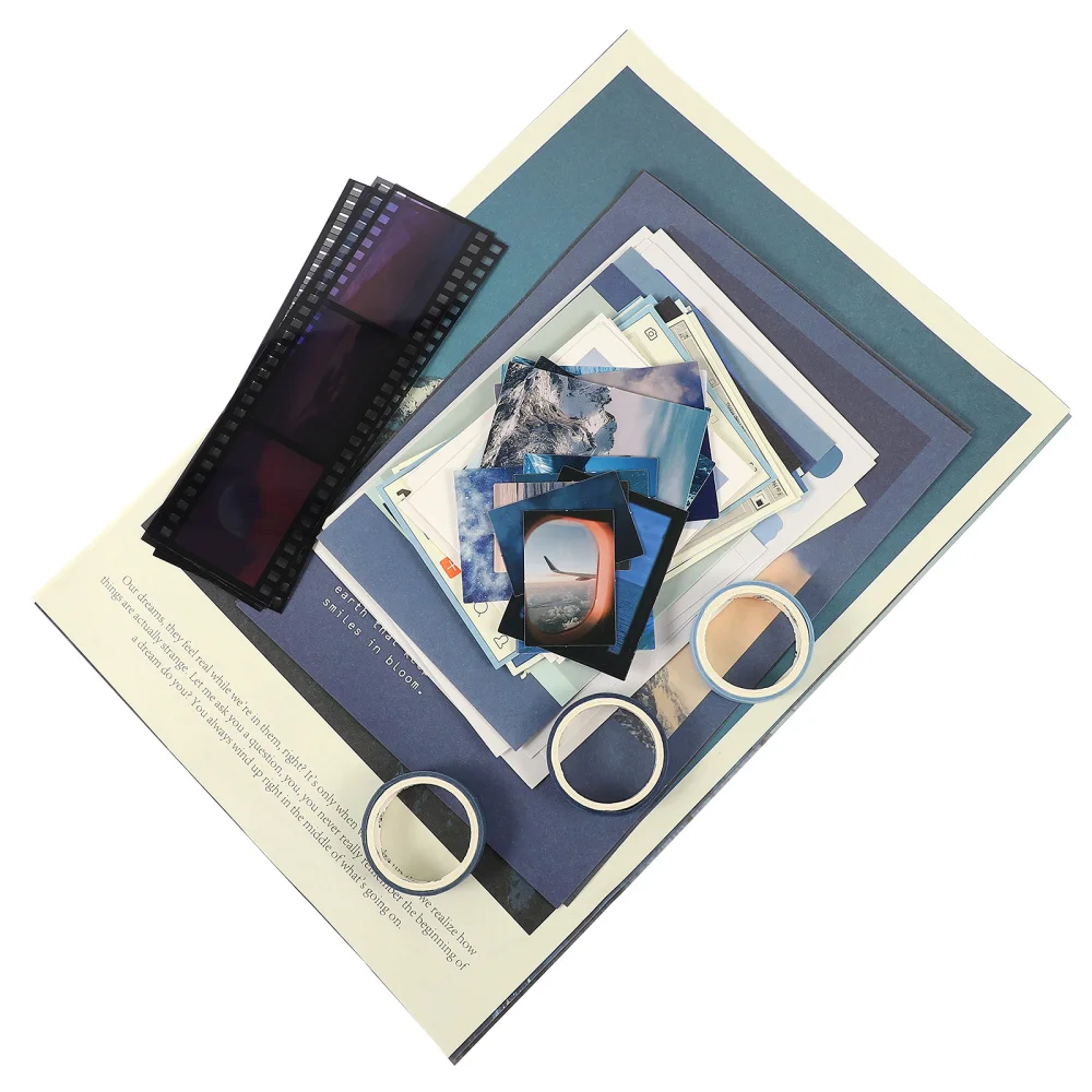 

1 Set Decorative Material Paper Set Exquisite Picture Album Hand Account Decor
