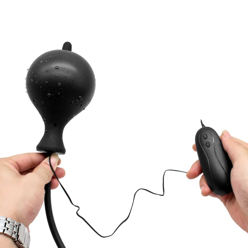 Надувная огромная большая Анальная пробка или кляп для ротовой фиксации