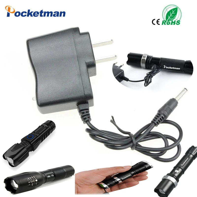 Лучшая цена светодиодный фонарик фара с прямой зарядкой ЕС США вилка зарядное