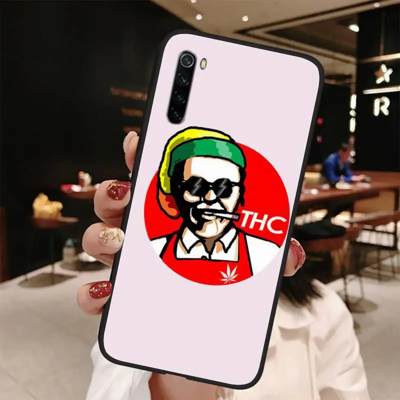 KFC чехол с рисунком курицы и гамбургера для xiaomi note max mi 3 7 8 9se Redmi 7a 8t 9 10 pro lite |