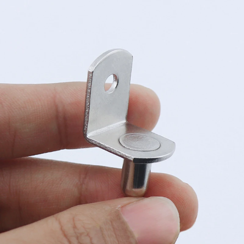 10 шт. стальная подставка для полки со штекером Шпилька кухонного шкафа книжного