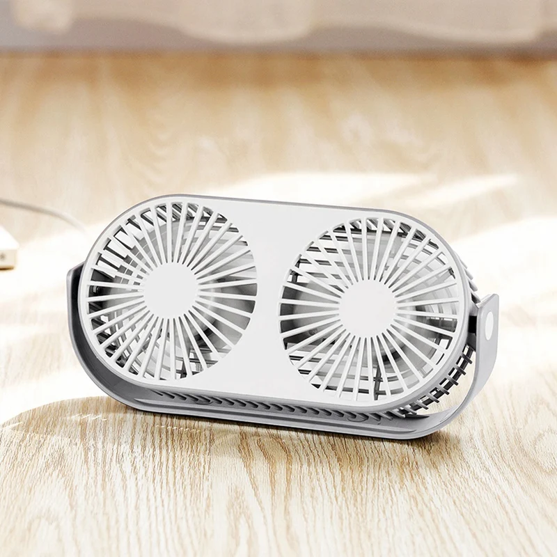 

EAS-Rechargeable Portable USB Desktop Fan MINI Air Cooler Fan, Suitable for Office / Home
