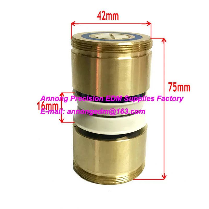 Детали для проволоки WEDM, водонепроницаемый роликовый шкив в сборе OD42 * l75 мм для молибденовой проволоки Детали для проволоки WEDM, водонепроницаемый роликовый шкив в сборе OD42 * l75 мм для молибденовой проволоки