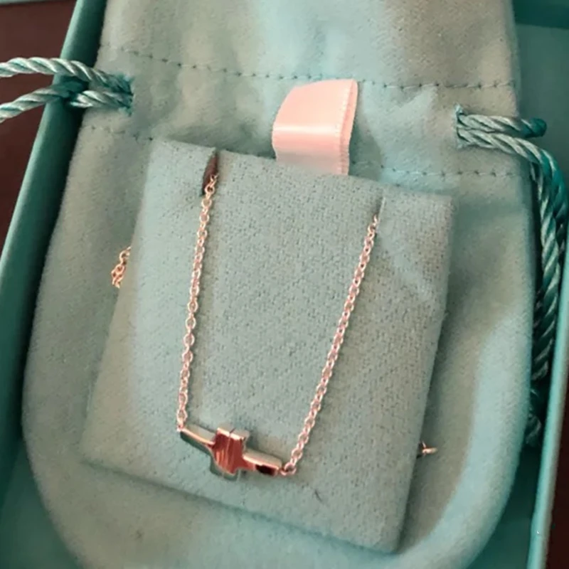 

1:1 Tiffon S925 Sterling Silver Classics Original Double&SingleChain Bracelet Ladies With Logo RomanceJewelry Valentine Gift