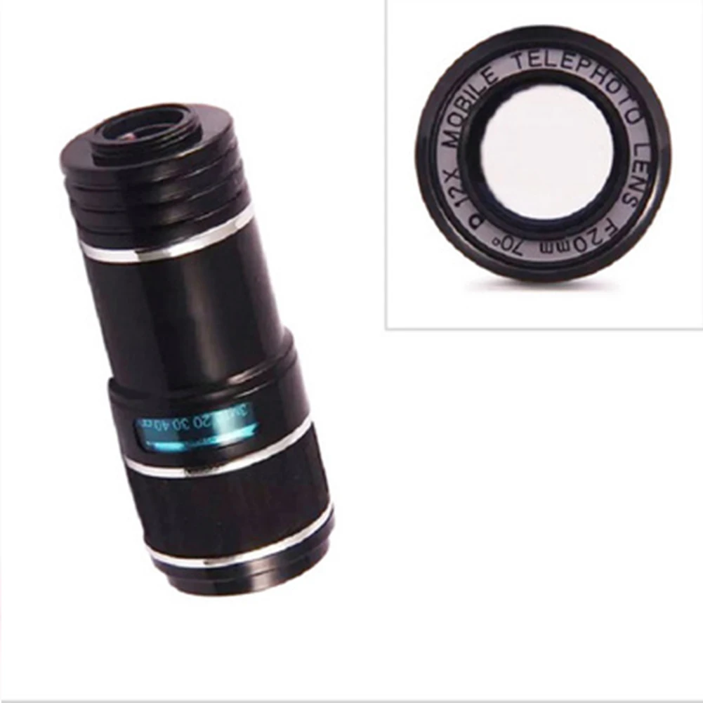 Аксессуары для 12 кратного зума пластиковый Универсальный Съемный Оптический