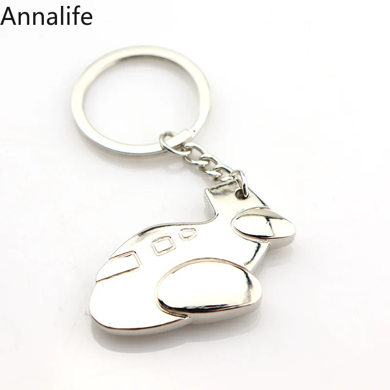 2019 New Metal small Airplane Aircraft Key Chains Women Men Charm Pendants Car Keyring Keychain Jewelry Creative Gift | Украшения и