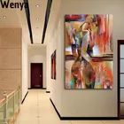 Домашний декор Скандинавская Картина на холсте, Современная сексуальная картина, настенный постер для девушек, спальни, абстрактная Минималистичная картина маслом