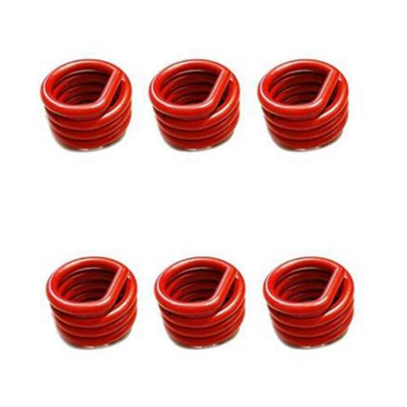 

6 шт., пружина для доски для серфинга, Красная пружина, высокопрочная пружина для доски для серфинга Yow S5, специальная пружина для замены