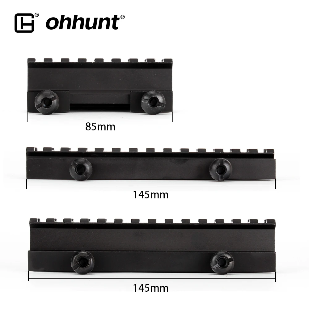 Ohhunt Тактический 1 &quotна высоком каблуке 14 образными пазами прозрачная полный