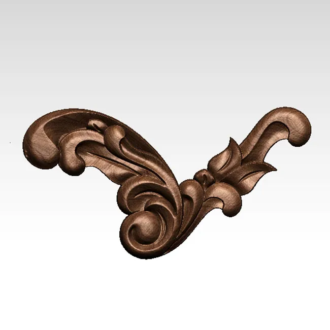 Цветочная резьба 8 шт./компл. 3d STL рельефные модели для ЧПУ Artcam Aspire декор мебели 3D |