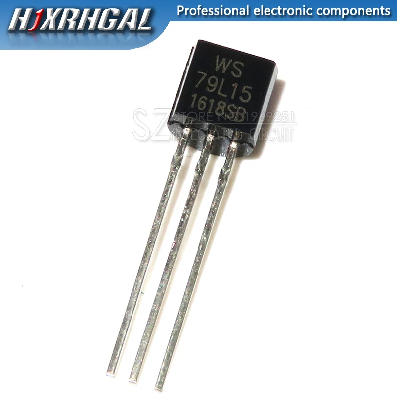 1 шт. 79L15 TO92 TO-92 L79L15 транзистор напряжения | Электронные компоненты и